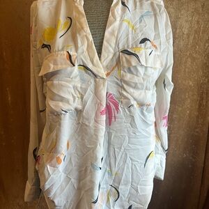 A New Day Cream and Yellow Blouse